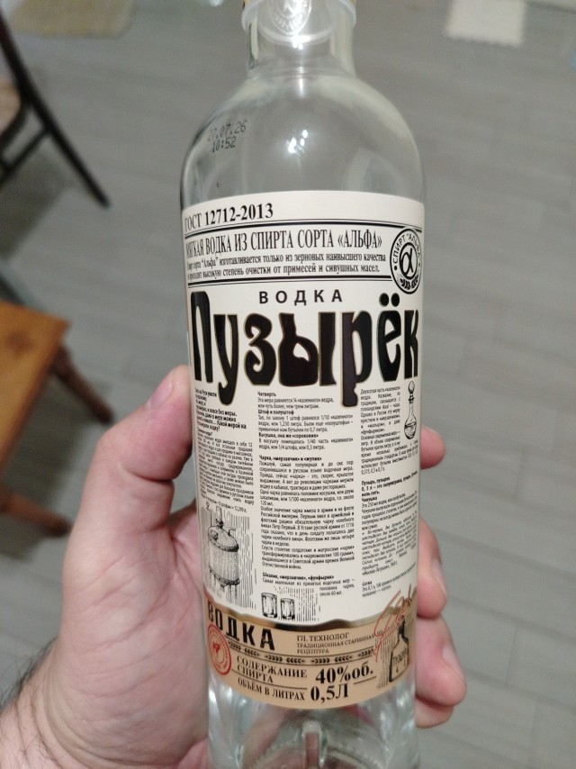 Рейтинг водки