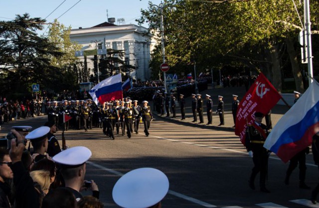 Парад Победы в Севастополе.