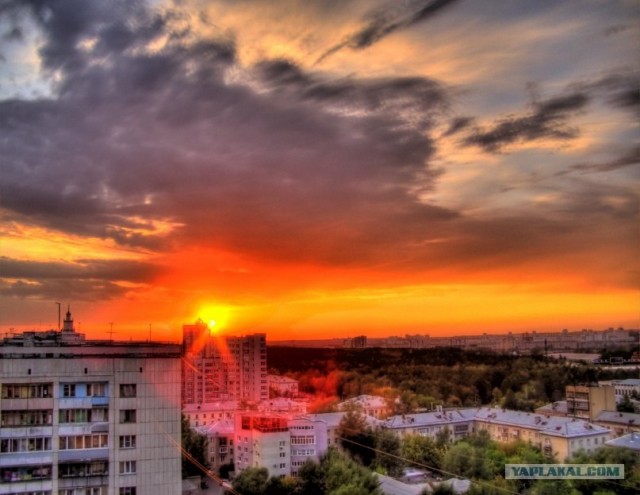 Вот такой вот закат