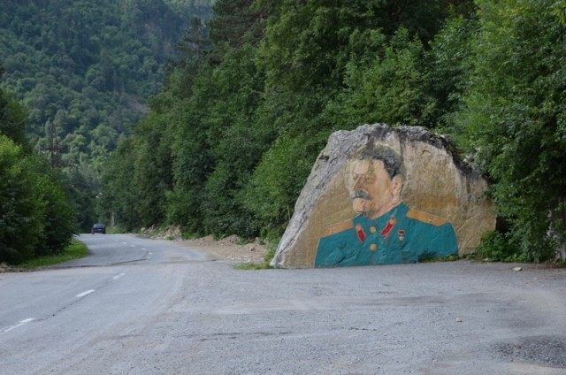 В Липецке установили памятник Сталину!