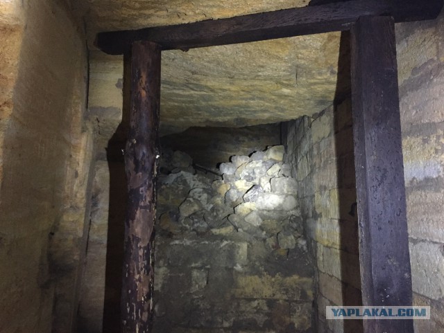 Одесские катакомбы в центре.