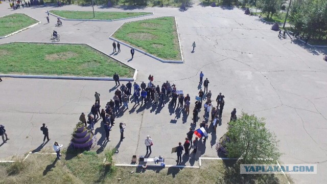 Красноярцы вышли на несогласованную акцию протеста против пенсионной реформы