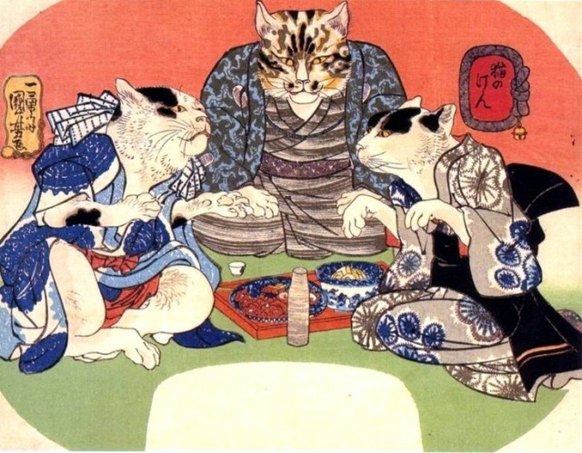 Японские кошки. Предания. Мифы. Факты