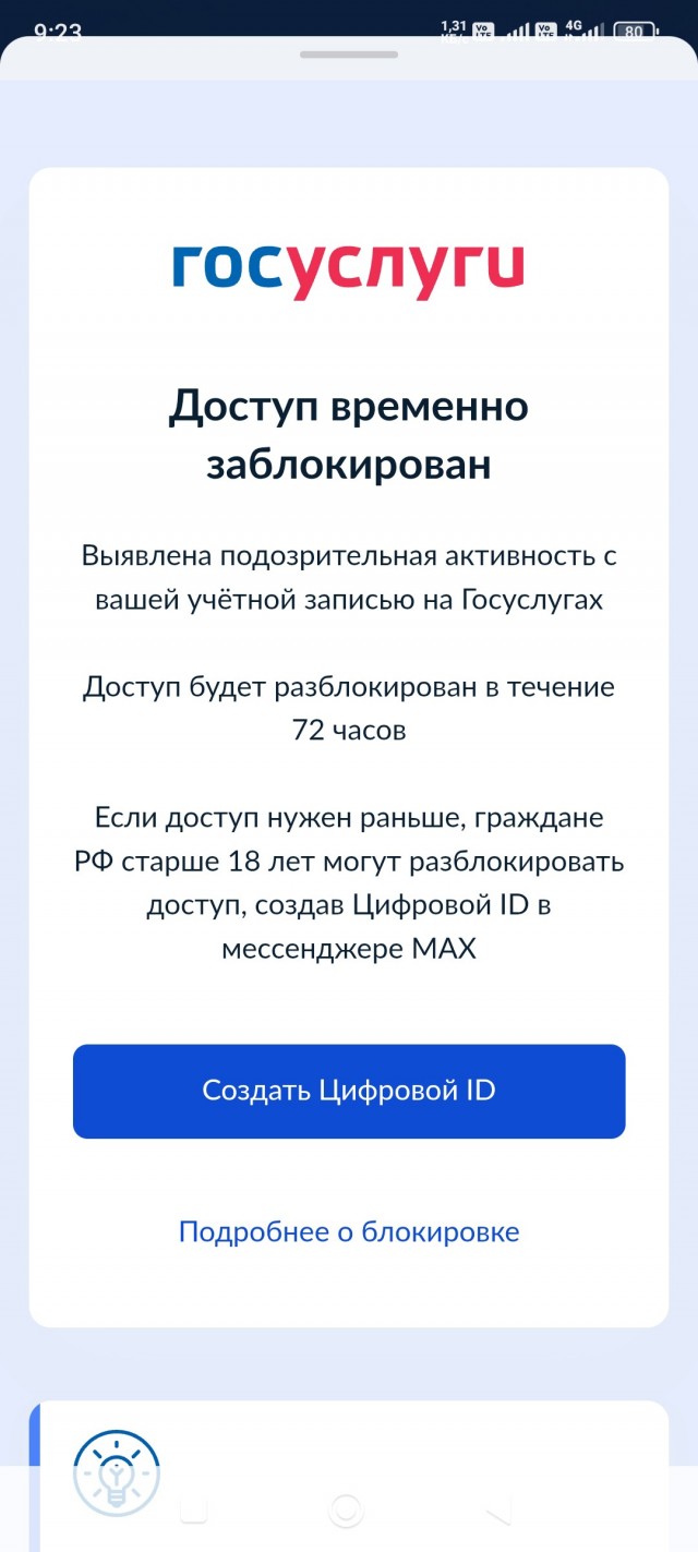 Россияне массово жалуются на блокировки «Госуслуг»