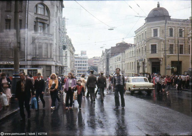 Прогулка по Москве 1985 года