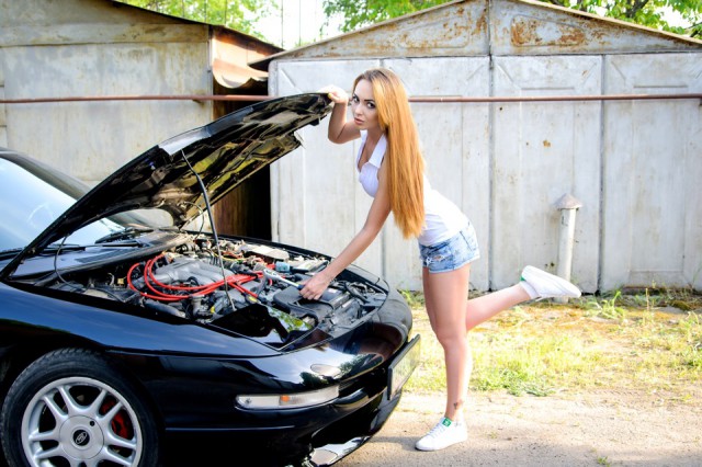 Девушки и авто