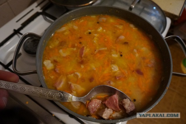 Суп гороховый "С дымком"
