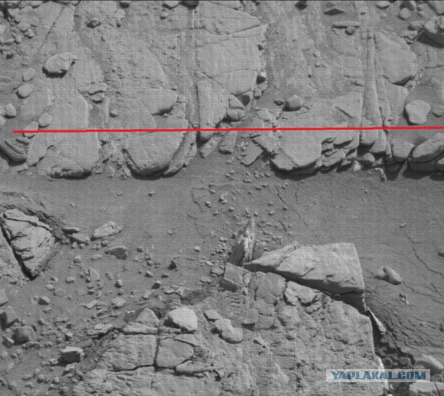 Немного фоток с Марса от Кьюриосити