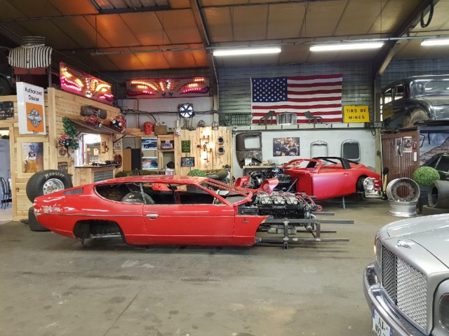 Lamborghini Espada Rat Rod. Берегите глаза!