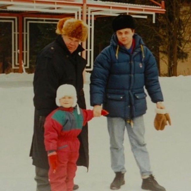 Семейные фотографии советских артистов