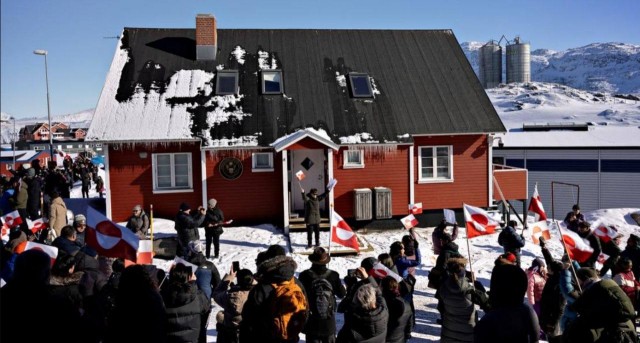 В Гренландии прошел митинг против присоединении острова к США