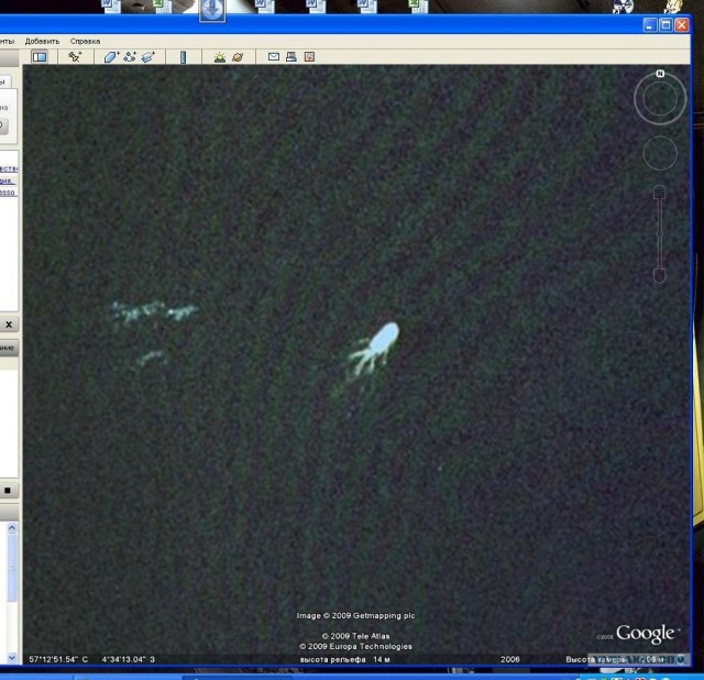 Всевидящий Google Earth.