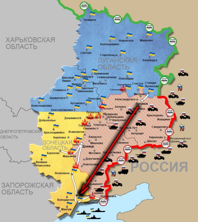Плотный огонь по мирному городу Степанакерту (Карабах)"Смерчем"
