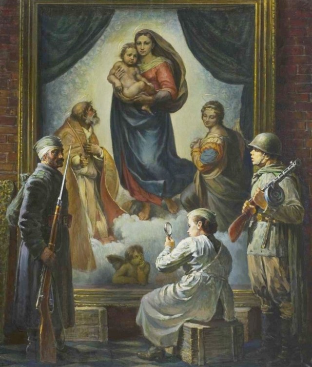 Великая Отечественная война в живописи