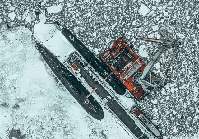 Советский и российский подводный флот на фото