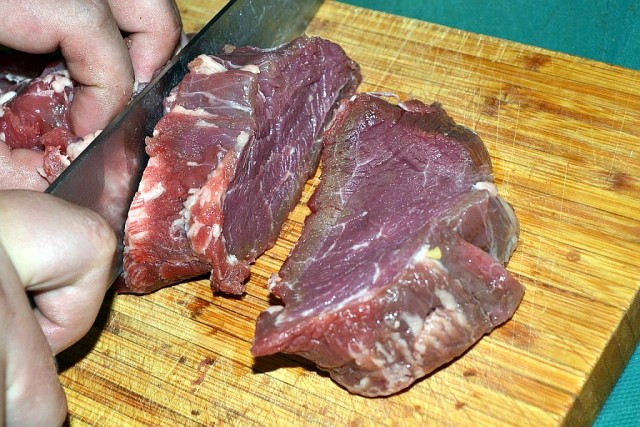 Говяжий стейк с овощами