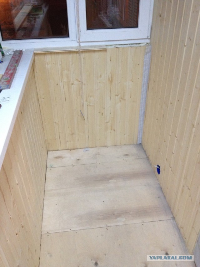 Ремонт балкона