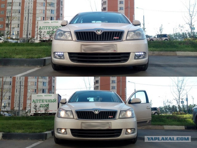 Рукожопим LED DRL