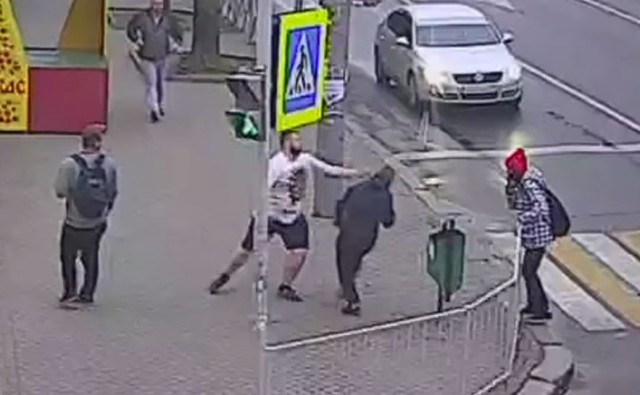 В центре Калининграда произошла массовая драка
