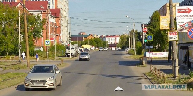 Очередной быстрый пацанчик узнал о знаке "Уступи дорогу"