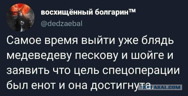 1 день военной операции (войны)!
