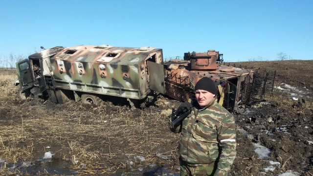 Бои в районе Дебальцево, февраль 2015 г.