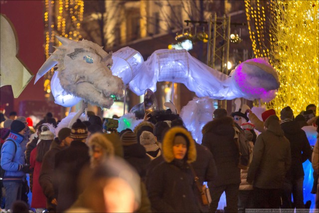 Как в Москве 2019 встретили