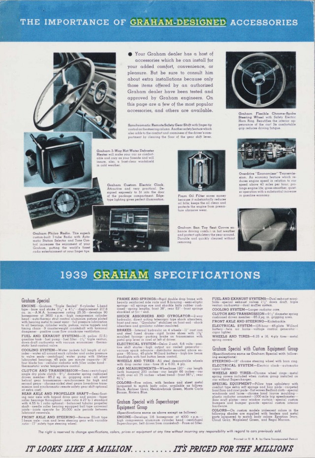 1938 Graham 97 Supercharged. Автопятница №120.