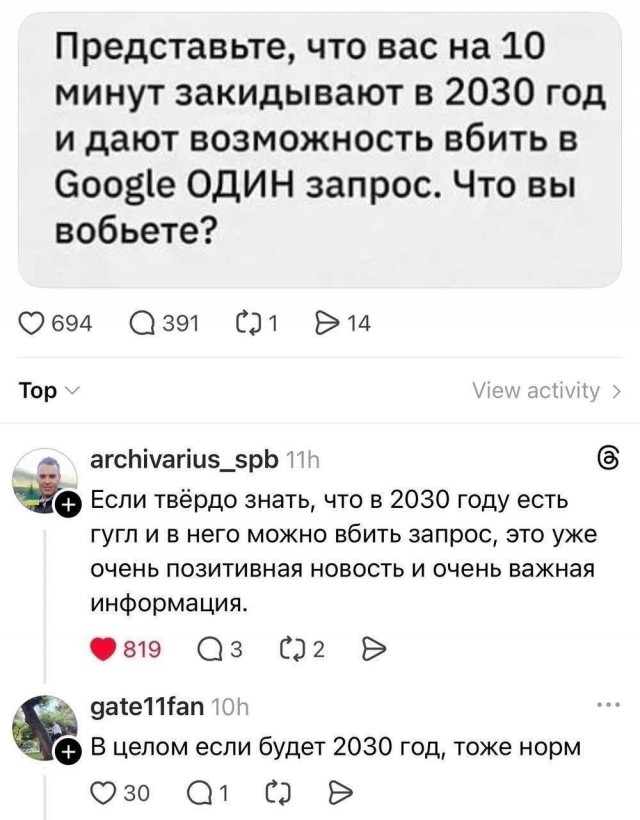 Представьте