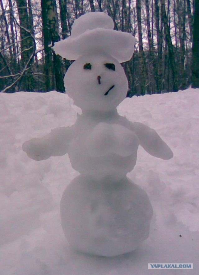 Снеговики - модели 2010-11 года ))