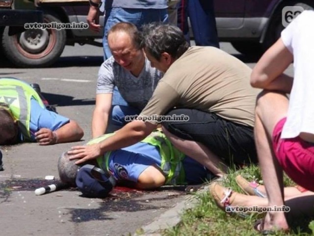 Убийство сотрудников ГАИ в Донецке