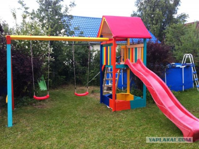 Игровая площадка ребенку - своими руками лучше!