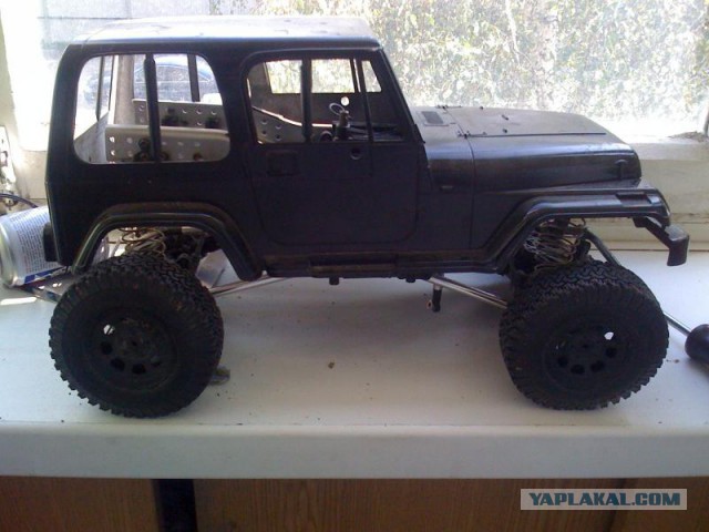Мини проект Jeep Wrangler YJ 1:10