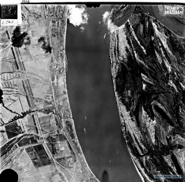 Сталинград Аэрофотосъемка 1942 года