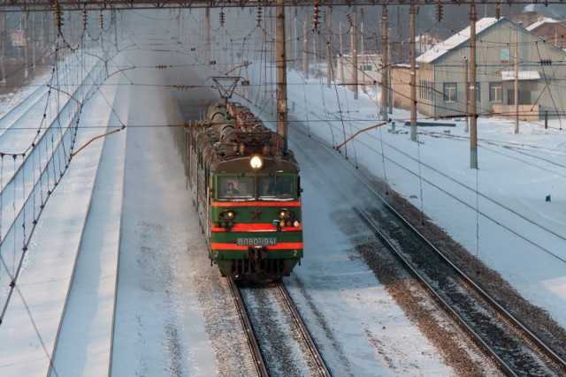 Зимняя железная дорога