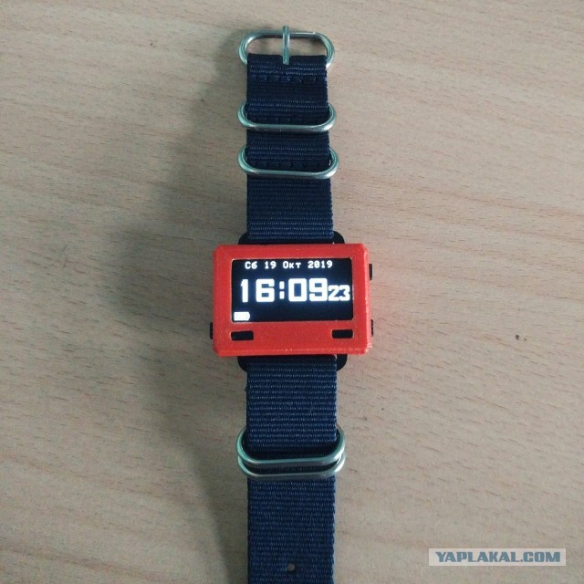 Наручные часы на OLED и Atmega328P