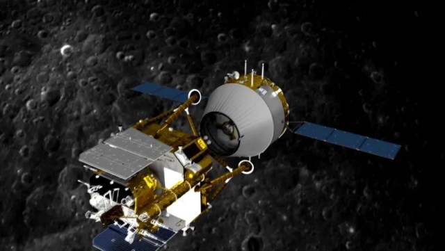 Китайский космический аппарат «Чанъэ-5» вышел на лунную орбиту и готовится к посадке 