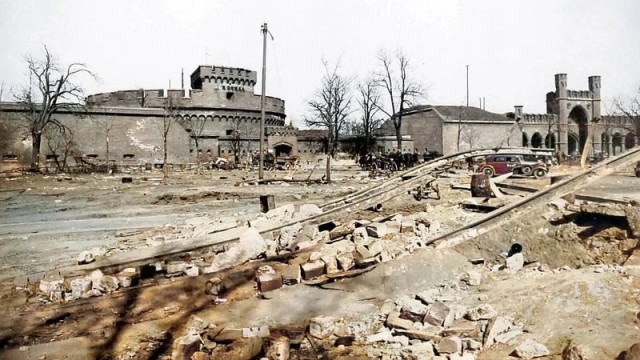 Кёнигсберг в апреле 1945-го.
