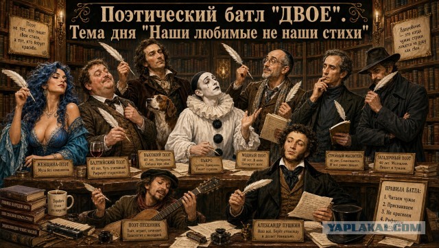 Двое, поэтический батл