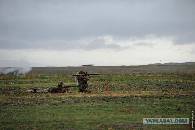 Испытания военных: Сухопутные войска РК