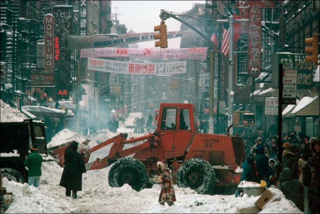 Нью-Йорк в 1983 году.