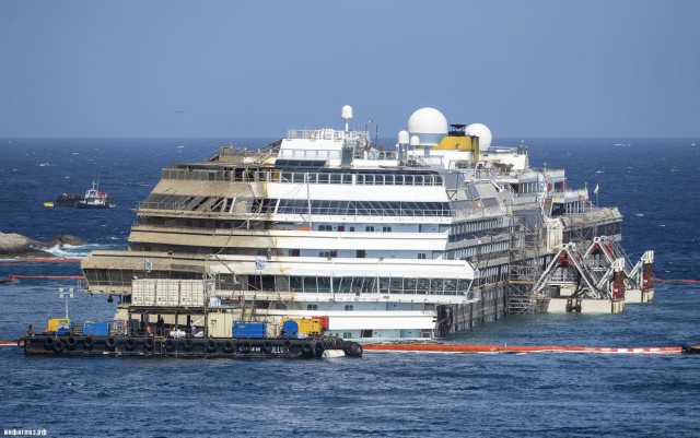 Лайнер Costa Concordia: взгляд изнутри