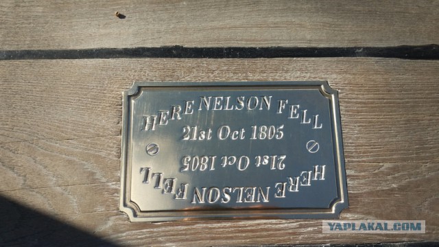Посещение HMS Victory в г. Портсмут, Великобритания