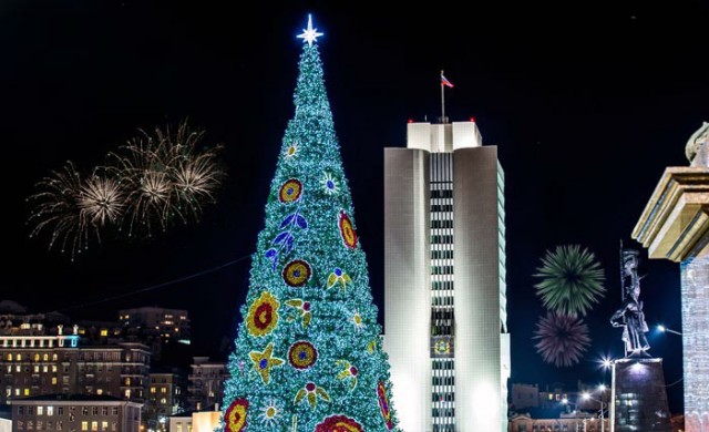 Владивосток, С новым годом!!!