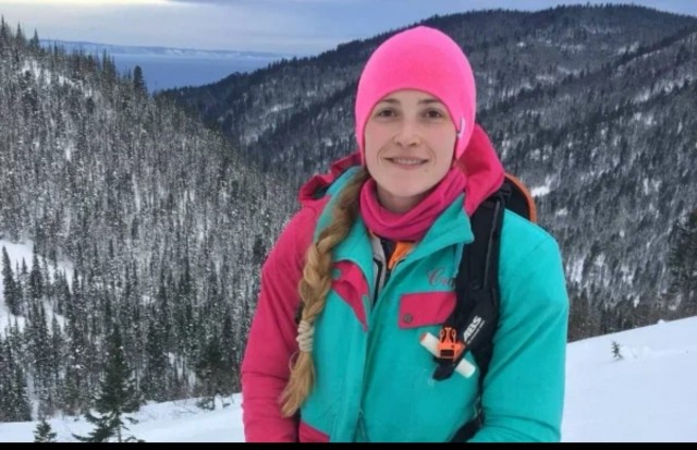 "Не упала!" Полёт чемпионки России по фрирайду Надежды Шамбер