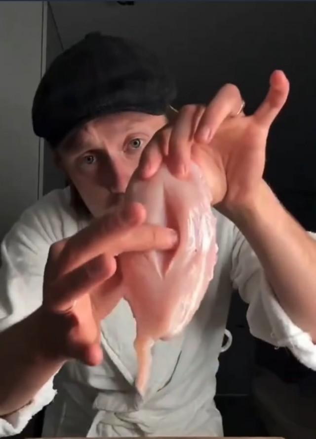 Чипсы из куриной грудки