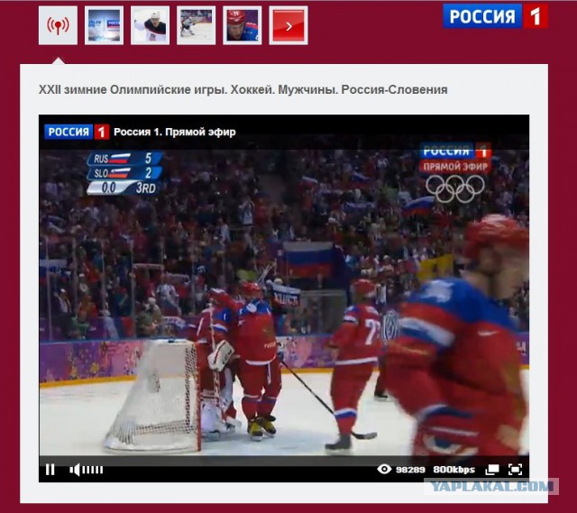 Хоккей!Вперед РОССИЯ
