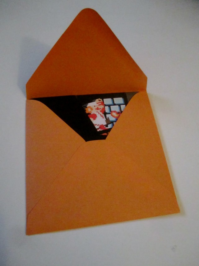 Свадебное приглашение в стиле Марио