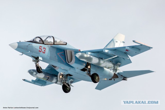 Як-130 транзитом через Шагол. 25.10.2014г.