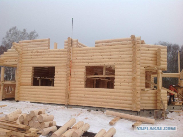 Строительство дома на даче